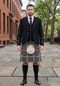 Traditional_Stirling_Bannockburn_Tartan_Kilt_and_Argyle_Jacket_Kilt_Outfit_front_image