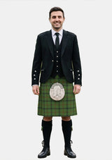 Traditional_Strachan_Hunting_tartan_13033_Kilt_and_Argyle_Jacket_Kilt_Outfits_front_image