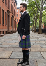 Traditional_Strachan_Tartan_2601_Kilt_and_Argyle_Jacket_Kilt_Outfit_left_image