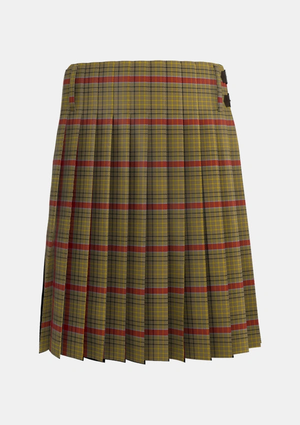 Traditional_Sutherland_of_Duffus_Tartan_3232_kilt_back_image_with_pleated_design_and_adjustable_buckles_for_men