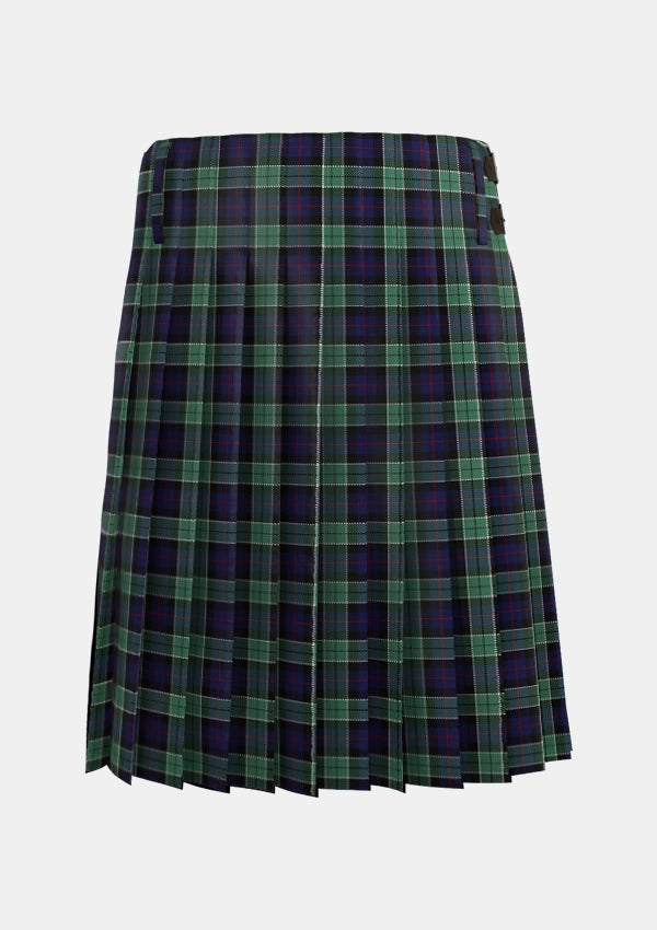 Traditional_Syme_Tartan_6376_kilt_back_image_with_pleated_design_and_adjustable_buckles_for_men