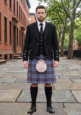 Traditional_Taggart_Tartan_10003_Kilt_and_Argyle_Jacket_Kilt_Outfit_front_image