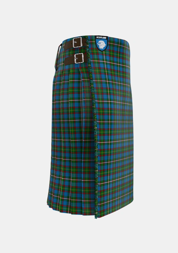 Traditional_Tait_2_Tartan_6284_kilt_right_image_with_pleated_design_and_adjustable_buckles_for_men