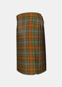 Traditional_Teallach_Personal_Tartan_832_kilt_left_image_with_pleated_design_and_adjustable_buckles_for_men