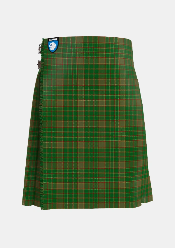 Traditional_Terry_Tartan_2204_kilt_front_image_with_pleated_design_and_adjustable_buckles_for_men