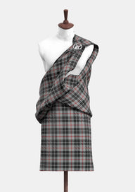 Traditional_Thompson_Grey_Tartan_3597_Great_Kilt_front_image