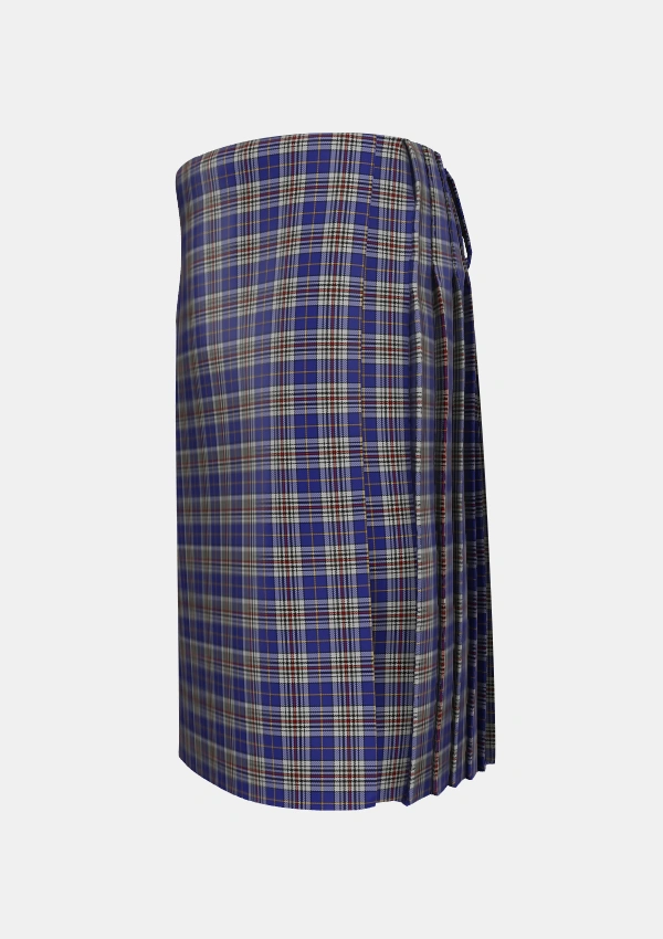 Traditional_Thompson_Variant_Tartan_1624_kilt_left_image_with_pleated_design_and_adjustable_buckles_for_men