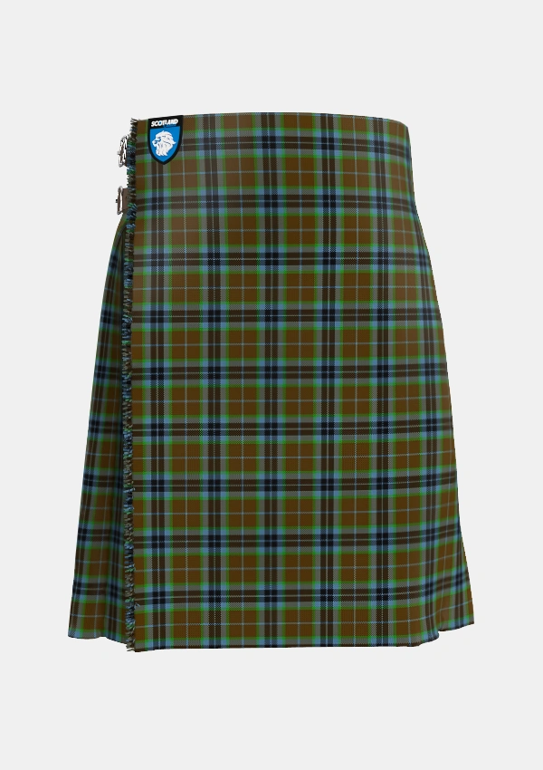 Traditional_Thomson_Personal_Tartan_231_kilt_front_image_with_pleated_design_and_adjustable_buckles_for_men