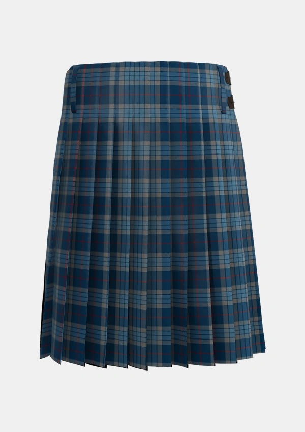 Traditional_Thorburn_Lochcarron_Tartan_6409_kilt_back_image_with_pleated_design_and_adjustable_buckles_for_men