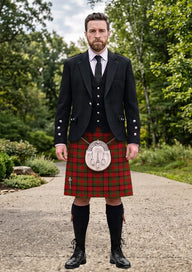 Traditional_Tipperary_County_Tartan_2249_Kilt_and_Argyle_Jacket_Kilt_Outfit_front_image