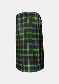 Traditional_Todd_2_Tartan_5107_kilt_left_image_with_pleated_design_and_adjustable_buckles_for_men