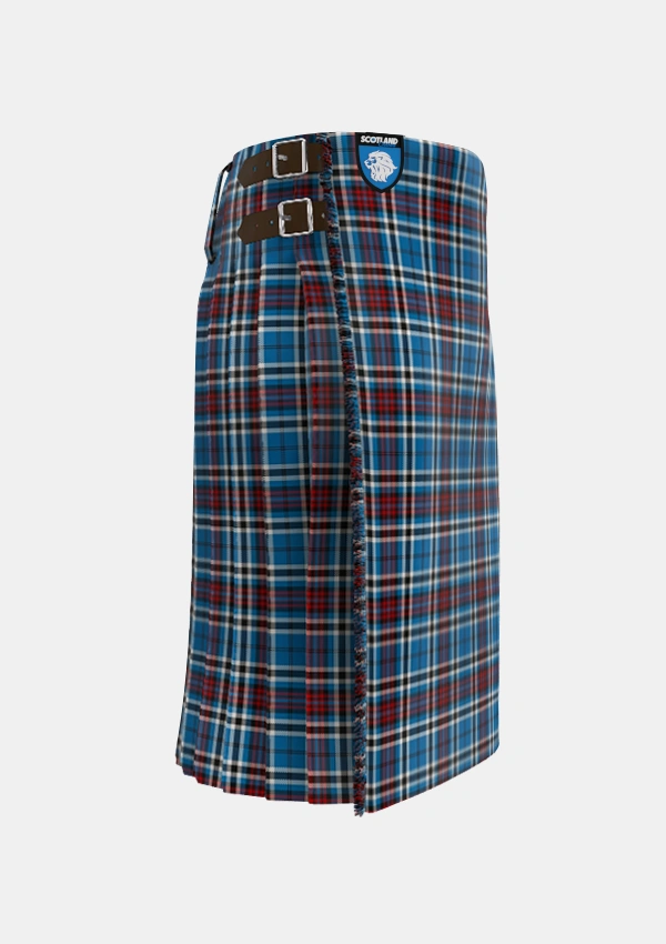 Traditional_Trillard_Personal_Tartan_6235_kilt_right_image_with_pleated_design_and_adjustable_buckles_for_men