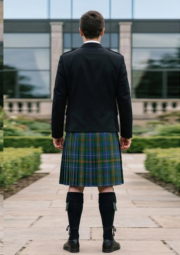 Traditional_Turnbull_Hunting_tartan_1714_Kilt_and_Argyle_Jacket_Kilt_Outfit_back_image
