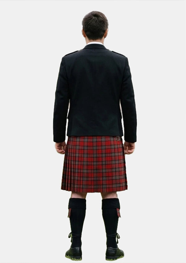 Traditional_Turner_tartan_6285_Kilt_and_Argyle_Jacket_Kilt_Outfits_back_image