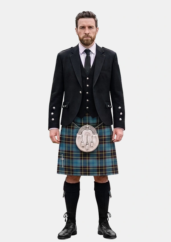 Traditional_US_Air_Force_Tartan_Kilt_and_Argyle_Jacket_Kilt_Outfits_front_image