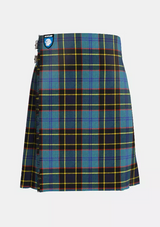 Traditional_US_Air_Force_Tartan_kilt_front_image_with_pleated_design_and_adjustable_buckles_for_men