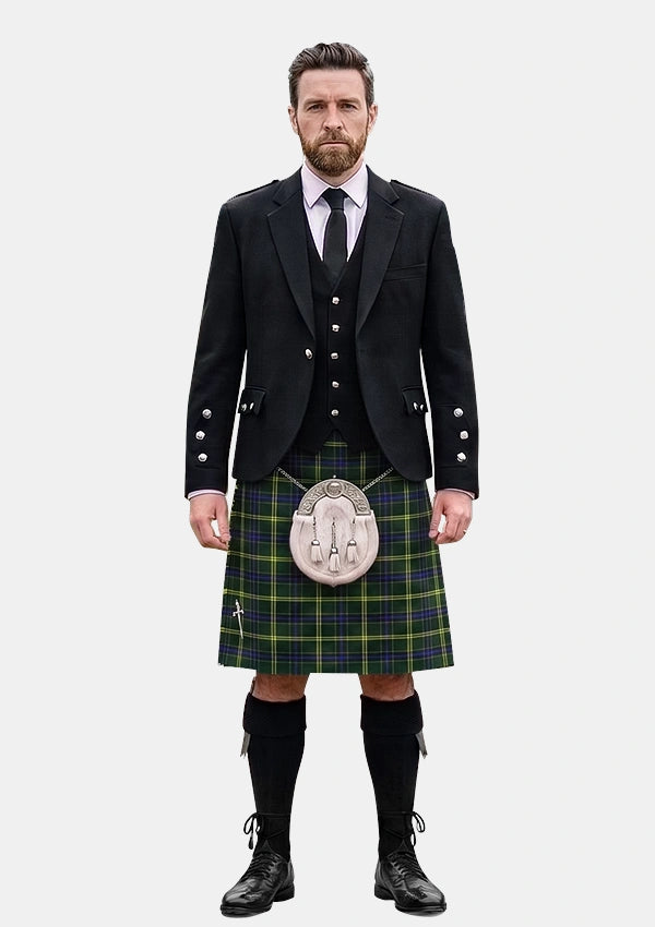 Traditional_US_Army_Tartan_Kilt_and_Argyle_Jacket_Kilt_Outfits_front_image