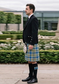 Traditional_Ukraine_Forever_Tartan_13468_Kilt_and_Argyle_Jacket_Kilt_Outfit_left_image