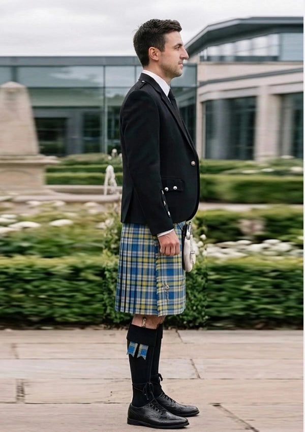 Traditional_Ukraine_Forever_Tartan_13468_Kilt_and_Argyle_Jacket_Kilt_Outfit_right_image