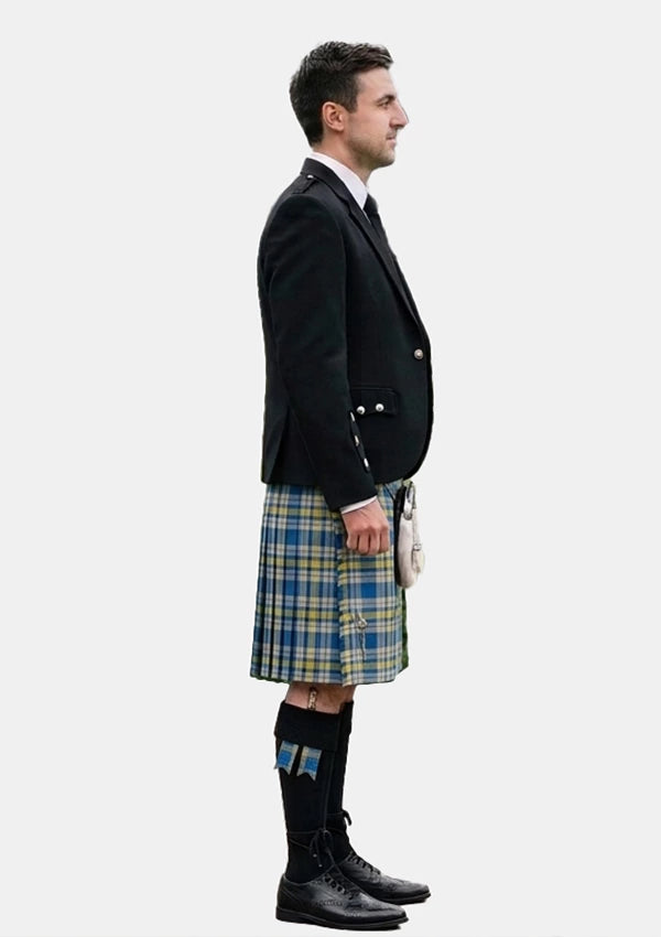 Traditional_Ukraine_Forever_Tartan_13468_Kilt_and_Argyle_Jacket_Kilt_Outfits_right_image