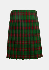 Traditional_Ulster_Red_Tartan_kilt_back_image_with_pleated_design_and_adjustable_buckles_for_men