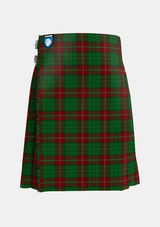 Traditional_Ulster_Red_Tartan_kilt_front_image_with_pleated_design_and_adjustable_buckles_for_men