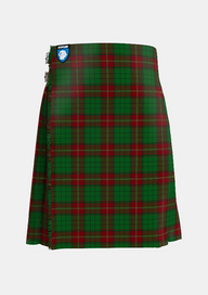 Traditional_Ulster_Red_Tartan_kilt_front_image_with_pleated_design_and_adjustable_buckles_for_men