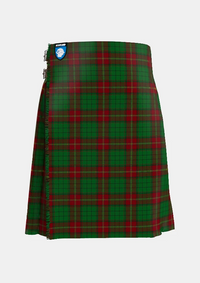 Traditional_Ulster_Red_Tartan_kilt_front_image_with_pleated_design_and_adjustable_buckles_for_men