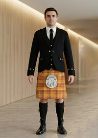 Traditional_Ulster_Tartan_Kilt_and_Argyle_Jacket_Kilt_Outfit_front_image