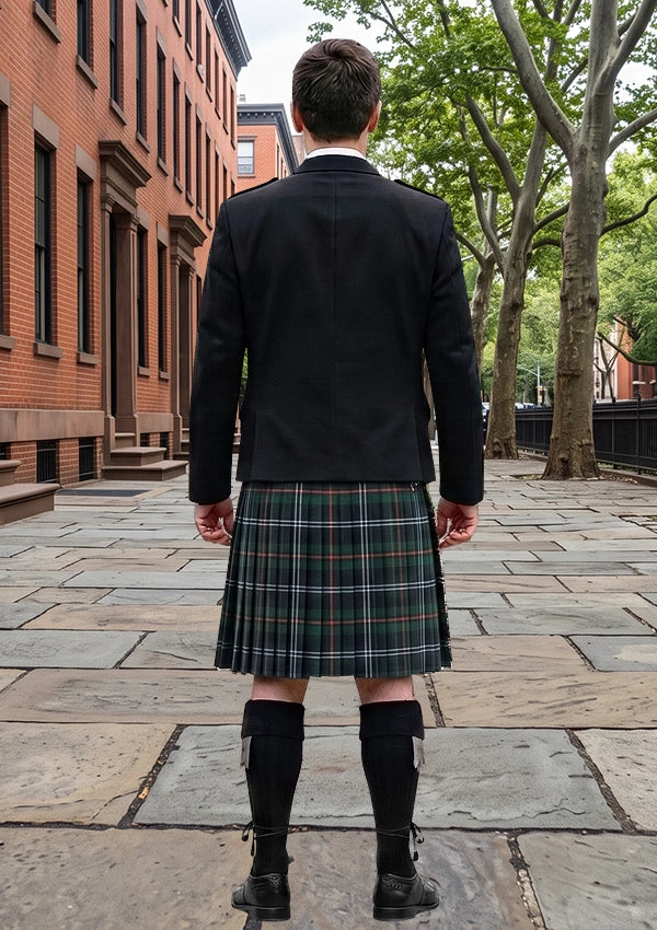 Traditional_Urquhart_Modern_Tartan_Kilt_and_Argyle_Jacket_Kilt_Outfit_back_image