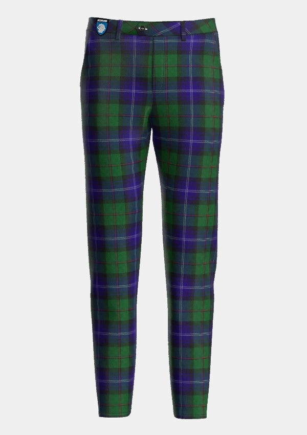 Traditional_Urquhart_White_Line_Tartan_623_Trouser_front_image