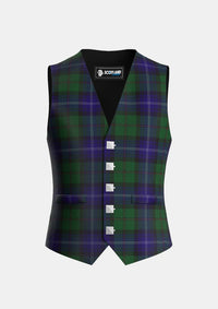Traditional_Urquhart_White_Line_Tartan_623_Waistcoat_front_image