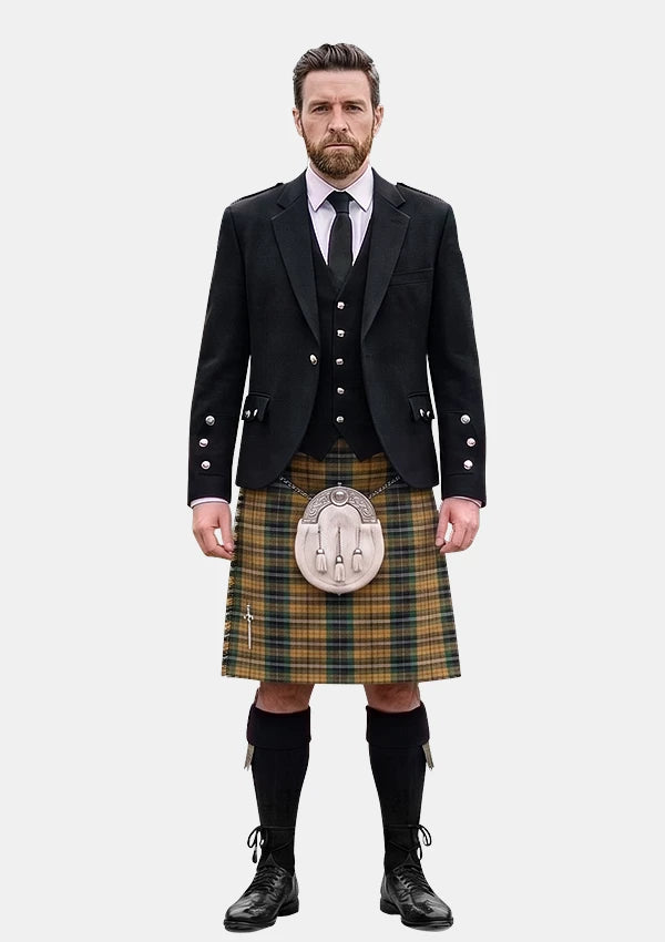 Traditional_Vaughan_Tartan_6168_Kilt_and_Argyle_Jacket_Kilt_Outfits_front_image
