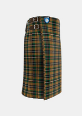 Traditional_Vaughan_Tartan_kilt_6168_right_image_with_pleated_design_and_adjustable_buckles_for_men