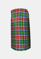 Traditional_Veitch_Tartan_kilt_left_image_with_pleated_design_and_adjustable_buckles_for_men
