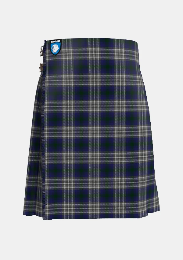 Traditional_Viking_Heritage_Tartan_kilt_front_image_with_pleated_design_and_adjustable_buckles_for_men