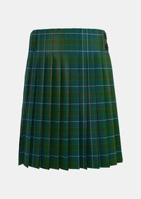 Traditional_Vipont_White_line_Tartan_1479_kilt_back_image_with_pleated_design_and_adjustable_buckles_for_men