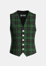 Traditional_Vipont_Yellow_line_Tartan_1491_Waistcoat_front_image