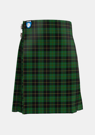 Traditional_Vipont_Yellow_line_Tartan_1491_kilt_front_image_with_pleated_design_and_adjustable_buckles_for_men
