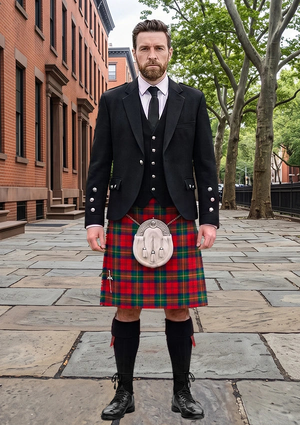 Traditional_Waddell_Tartan_10428_Kilt_and_Argyle_Jacket_Kilt_Outfit_front_image