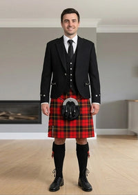 Traditional_Wallace_tartan_Kilt_and_Argyle_Jacket_Kilt_Outfit_front_image