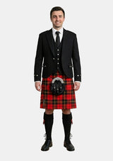 Traditional_Wallace_tartan_Kilt_and_Argyle_Jacket_Kilt_Outfits_front_image