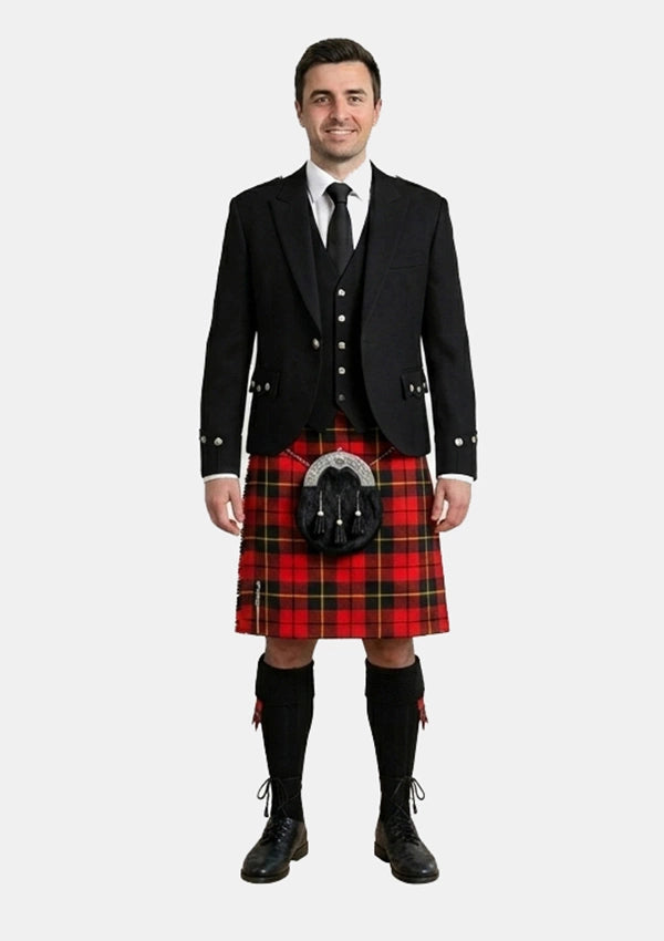 Traditional_Wallace_tartan_Kilt_and_Argyle_Jacket_Kilt_Outfits_front_image