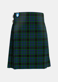 Traditional_Walsh_Ryan_Tartan_kilt_13811_front_image_with_pleated_design_and_adjustable_buckles_for_men