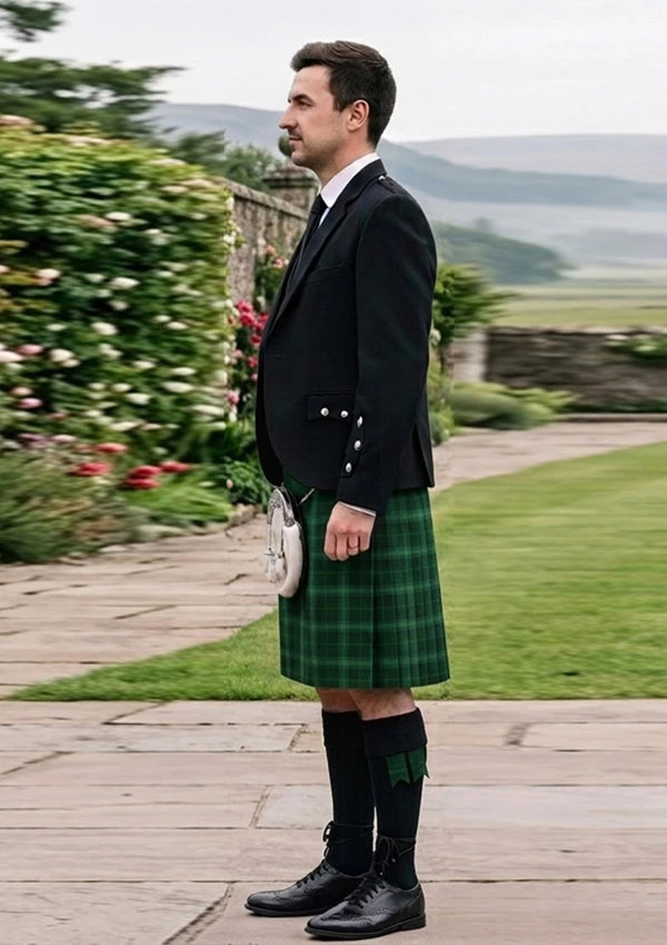 Traditional_Walsh_Tartan_7484_Kilt_and_Argyle_Jacket_Kilt_Outfit_left_image