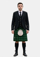 Traditional_Walsh_Tartan_7484_Kilt_and_Argyle_Jacket_Kilt_Outfits_front_image