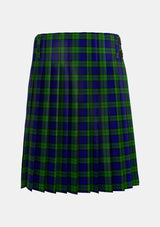 Traditional_Wartley_Hunting_Tartan_4338_kilt_back_image_with_pleated_design_and_adjustable_buckles_for_men