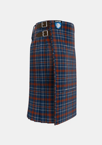Traditional_Water_of_Life_Society_Tartan_kilt_right_image_with_pleated_design_and_adjustable_buckles_for_men