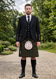 Traditional_Waterford_County_Tartan_2255_Kilt_and_Argyle_Jacket_Kilt_Outfit_front_image