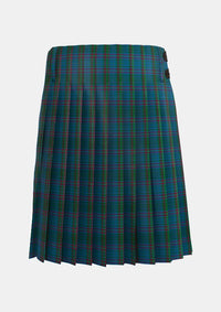 Traditional_Watkins_of_Wales_Tartan_kilt_6169_back_image_with_pleated_design_and_adjustable_buckles_for_men